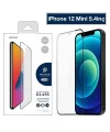 Dux Ducis iPhone 12 Mini 5.4 Tempered Cam Ekran Koruyucu 10D Full Kaplama-(5775)