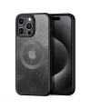 Dux Ducis iPhone 15 Pro Aimo Series MagSafe Premium Buzlu Sert PC-TPU Kılıf-(5775)
