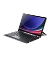 DUX DUCIS Samsung Galaxy Tab S9 + Ayrılabilir Bluetooth Klavye Touchpad PU Deri Kılıf-(5775)