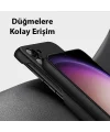 Dux Ducis SM Galaxy S23 Plus Grit Series PU Premium Kılıf-(5775)