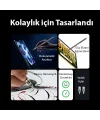 Dux Ducis SP-04 Manyetik Şarjlı Stylus Pen iPad Tablet Dokunmatik Kalem Transparent-(5775)