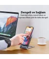 Dux Ducis Z-Shape Alüminyum Alaşımlı Katlanır Telefon Standı-(5775)