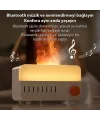 Ezere A14 Bluetooth Hoparlörlü Alev Efektli 8 Sesli Renkli Alev Görünümlü Aromaterapi Difüzörü Ultrasonik Hava Nemlendici-(5775)