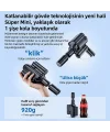 EZERE TurboWash Şarjlı 60 Bar Yüksek Basınçlı Oto Araba Bahçe Yıkama ve Temizleme Tabancası Makinesi-(5775)