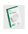 FENY FN-C45 45W USB+Type-C Akıllı Isı Kontrol Chip Qualcomm Quick Charge 3.0 ŞARJ Adaptörü(1923)