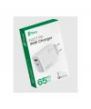 FENY FN-C65 65W USB+Type-C Akıllı Isı Kontrol Chip Qualcomm Quick Charge 3.0 ŞARJ Adaptörü(1923)