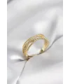 Gold Renk Sarmal Model Kadın Yüzük