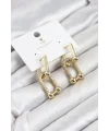 Gold Renk VIP Seri Tifani Zirkon Taşlı Kadın Küpe
