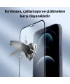 GOR iPhone 12-12 Pro 6.1 9D Hardening Tempered Full Cam Ekran Koruyucu-(5775)