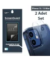 GOR İPhone 13 /13 Mini  Best Full Tempered Cam Kamera Koruyucu 2Adet Set-(5775)