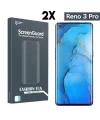 GOR Oppo Reno 3 Pro 3D Kavisli Full Ekran Koruyucu 2 Adet Set-(5775)