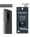 GOR Samsung Galaxy S20 Ultra  Kamera Lens Koruyucu 5 Adet-(5775)