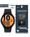 Gor Sm Galaxy Watch 4 40mm Darbe Emici Ekran Koruyucu 5 Adet Set-(5775)
