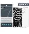 GOR Xiaomi Mi 11 Kılıf Kamera Korumalı Şeffaf Silikon Kılıf-(5775)