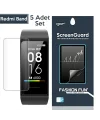 GOR Xiaomi Mi Band 5-4 Akıllı Bileklik Ekran Koruyucu  5 ADET SET-(5775)