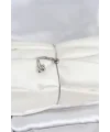 Gümüş Renk Pirinç Deniz Kabuğu Modelli Asansörlü Kadın Bileklik