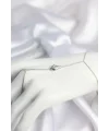 Gümüş Renk Yılan Model Pirinç Kadın Şahmeran
