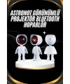 Gün Batımı Projektör Lamba Astronot Görünümlü Dekoratif Masa Lambası
