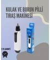 Hassas 3D Bıçaklı Kulak ve Burun Tıraş Makinesi