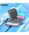 HOCO CS14A Ocean PD20W+QC3.0  Girişli Hızlı Şarj Başlığı Ve Type-C To iPhone Lightning Kablo-(5775)
