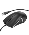 HOCO GM19 RGB LED Işıklı Gamer Oyuncu Kablolu Optik Mouse-(5775)