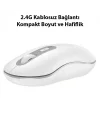 HOCO GM21 Platinium 1600dPi 2.4G Bluetooth Kablosuz Optik Mouse-(5775)