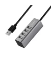 HOCO HB1 80cm Kablolu 4 Portlu USB Çoğaltıcı HUB Adaptör-(5775)