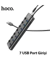 Hoco HB40 7xUSB 2.0 Anahtarlı USB Hızlı Şarj ve Veri Okuyucu-(5775)