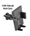 Hoco HW21 Klima Havalandırma Bölmesi Wireless Kablosuz Şarj Araç Telefon Tutucu-(5775)