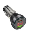HOCO NZ12B Unimpeded PD48W USB + Type-C Araç Çakmaklık Hızlı Şarj Aleti-(5775)