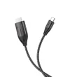 HOCO UA16 Type-C to HDMI 4K 30hz Ses ve Görüntü Aktarma Kablosu-(5775)