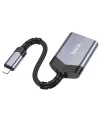 Hoco UA25 2-in-1 İPhone Lightning Kart Okuyucu-(5775)