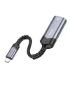 Hoco UA26 Type-c OTG RJ45 İnternet Adaptörü Dönüştürücü 1000 Mbps-(5775)