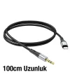 HOCO UPA22 iPhone Lightning to 3.5mm AUX Ses Aktarım Kablosu-(5775)