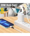HOCO X82 20W Type-C to Lightning iPhone Hızlı Şarj Kablosu Data Kablosu-(5775)