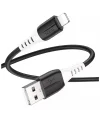 HOCO X82 iPhone Lightning to USB 2.4A Silikon Data ve Şarj Kablosu-(5775)