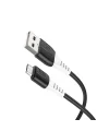 HOCO X82 Micro USB to USB 2.4A Silikon Data ve Şarj Kablosu-(5775)