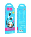 HOCO X82 Micro USB to USB 2.4A Silikon Data ve Şarj Kablosu-(5775)