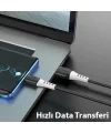 HOCO X82 Type-C to USB 3A Hızlı Silikon Data ve Şarj Kablosu-(5775)