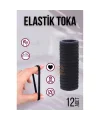 HSNET Elastik Toka 12 ADET SİYAH