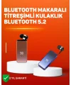 İki Telefona Aynı Anda Bağlanan Bluetooth 5.3 Klipsli Kulaklık – MFB Çok Noktalı Bağlantı
