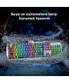 Inphic K2 USB Kablolu Oyun Klavyesi 104-Key Sessiz Oyun Klavyesi Bilgisayar Laptop için Cep telefonu yerleştirme alanı-(5775)