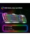 Inphic K2 USB Kablolu Oyun Klavyesi 104-Key Sessiz Oyun Klavyesi Bilgisayar Laptop için Cep telefonu yerleştirme alanı-(5775)