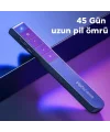 İNPHİC PL1 Projeksiyon Multimedya Sunum Şarjlı Kırmızı Lazerli Uzaktan Kumanda-(5775)