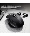 İNPHİC PM6 Kablosuz Fare Şarj Edilebilir Sessiz Kullanım 2.4G 500 mAh USB Mouse-(5775)