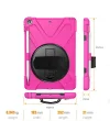 İPad 9.72017 İPad 9.7 2018 Kalem Yerli Standlı Zırh Kılıf/shockproof case-(5775)