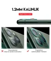 iPhone 11 Pro 11 Pro Max Full Tempered Kamera Koruyucu Kırılmaz Cam-(5775)