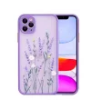 iPhone 11 Pro Max 6.5inç Kamera Korumalı Çiçek Desenli Silikon Kılıf-(5775)