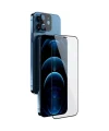 İPhone 12 Mini  2İN1 Full Glue Tempered Cam Ekran Koruyucu +Kamera Lens Set-(5775)