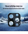 İPhone 12 Pro Max 2İN1 Full Glue Tempered Cam Ekran Koruyucu +Kamera Lens Set-(5775)